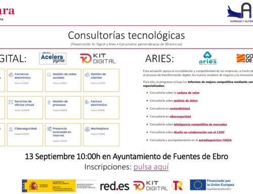 Presentación Kit Digital + Consultorías (Presencial Fuentes de Ebro)